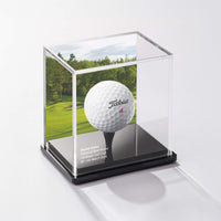 The Icon-UV Golf Course Background Golf Ball Display Case