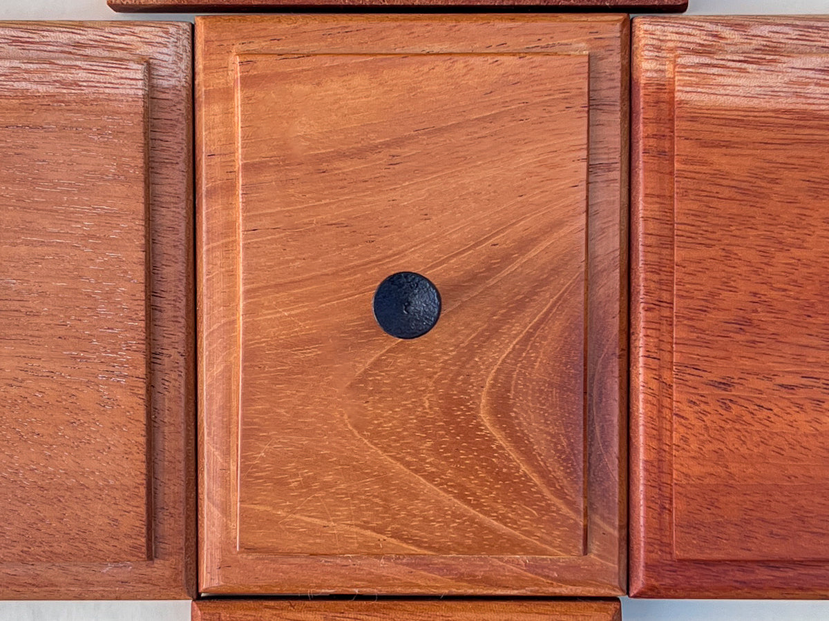 Mahogony Display Case Bases