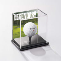 The Icon-UV Legendary Background Golf Ball Display Case