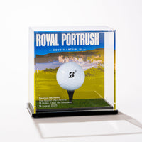 The Vantage 'Royal Portrush Course Edition' Golf Ball Display Case