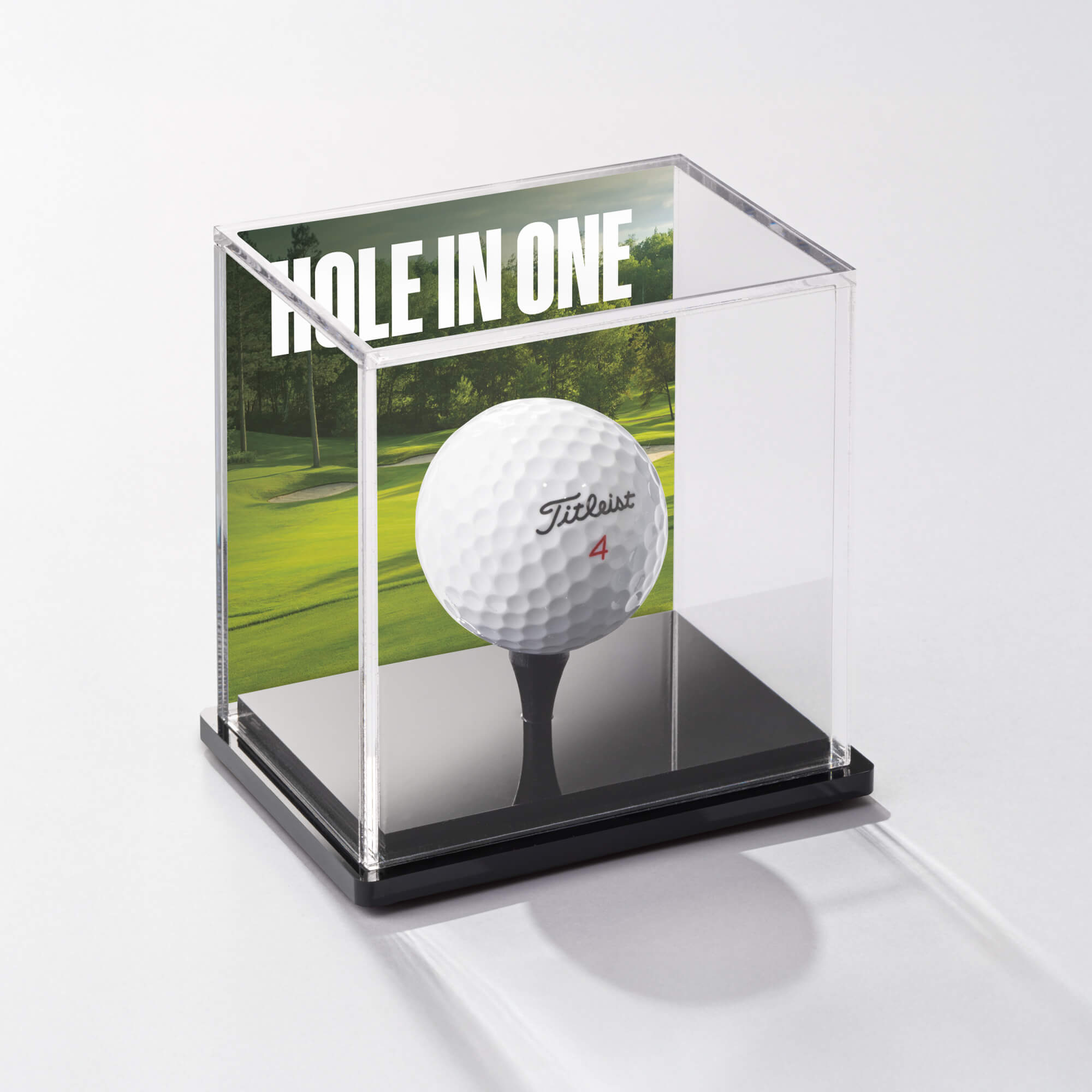 The Icon 'Hole In One Edition' Golf Ball Display Case – Display Champ