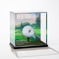 The Vantage 'Wentworth West Course Edition' Golf Ball Display Case